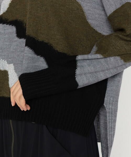 Precious Mild / プレシャスマイルド ニット・セーター | カモフラ柄ニット プルオーバー | 詳細9