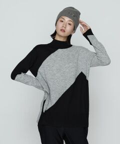 Precious Mild / プレシャスマイルド ニット・セーター | ビックダイヤ柄 ニットプルオーバー