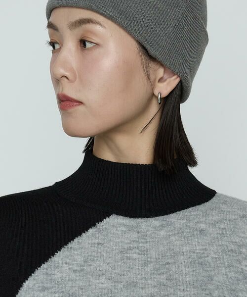 Precious Mild / プレシャスマイルド ニット・セーター | ビックダイヤ柄 ニットプルオーバー | 詳細5