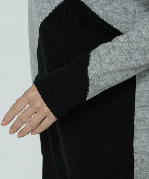 Precious Mild / プレシャスマイルド ニット・セーター | ビックダイヤ柄 ニットプルオーバー | 詳細6