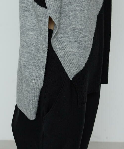 Precious Mild / プレシャスマイルド ニット・セーター | ビックダイヤ柄 ニットプルオーバー | 詳細7