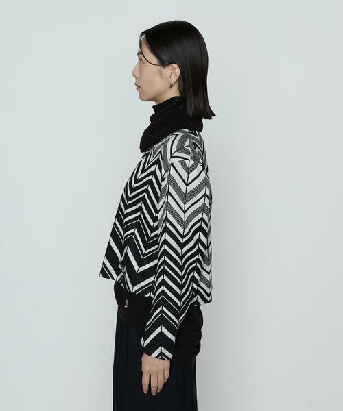 Precious Mild / プレシャスマイルド ブルゾン | ヘリンボーンジャージー ブルゾン | 詳細6