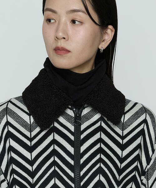 Precious Mild / プレシャスマイルド ブルゾン | ヘリンボーンジャージー ブルゾン | 詳細8