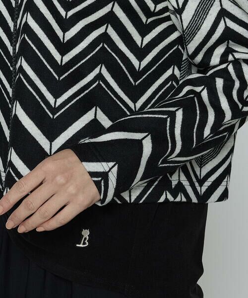 Precious Mild / プレシャスマイルド ブルゾン | ヘリンボーンジャージー ブルゾン | 詳細9