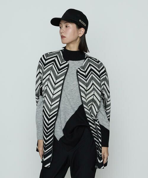 Precious Mild / プレシャスマイルド その他アウター | ヘリンボーンジャージー ケープ | 詳細7
