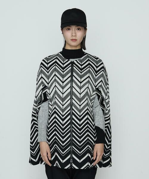 Precious Mild / プレシャスマイルド その他アウター | ヘリンボーンジャージー ケープ | 詳細9