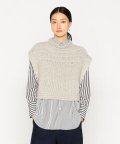 Precious Mild / プレシャスマイルド その他トップス | 柄編み ニットベスト