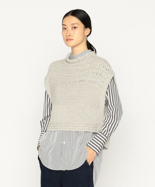 Precious Mild / プレシャスマイルド その他トップス | 柄編み ニットベスト | 詳細3