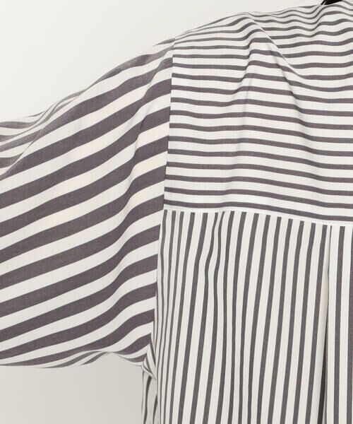 Precious Mild / プレシャスマイルド シャツ・ブラウス | メガネ刺繍 ストライプシャツ | 詳細10