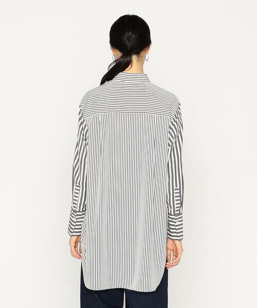Precious Mild / プレシャスマイルド シャツ・ブラウス | メガネ刺繍 ストライプシャツ | 詳細7