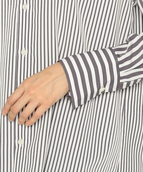Precious Mild / プレシャスマイルド シャツ・ブラウス | メガネ刺繍 ストライプシャツ | 詳細9