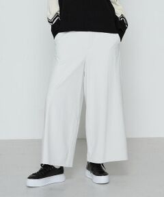 Precious Mild / プレシャスマイルド その他パンツ | 裏起毛 クロップドワイドパンツ