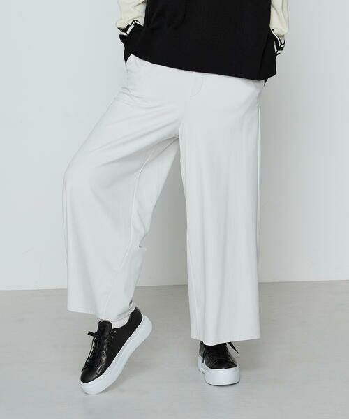 Precious Mild / プレシャスマイルド その他パンツ | 裏起毛 クロップドワイドパンツ | 詳細3