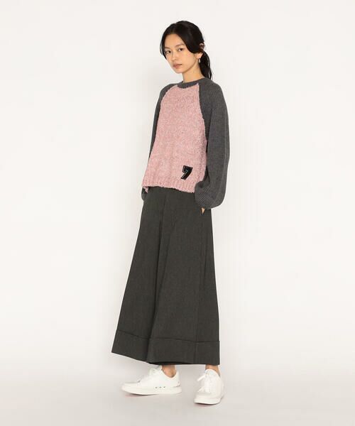 Precious Mild / プレシャスマイルド その他パンツ | 裾ダブル クロップドワイドパンツ | 詳細1