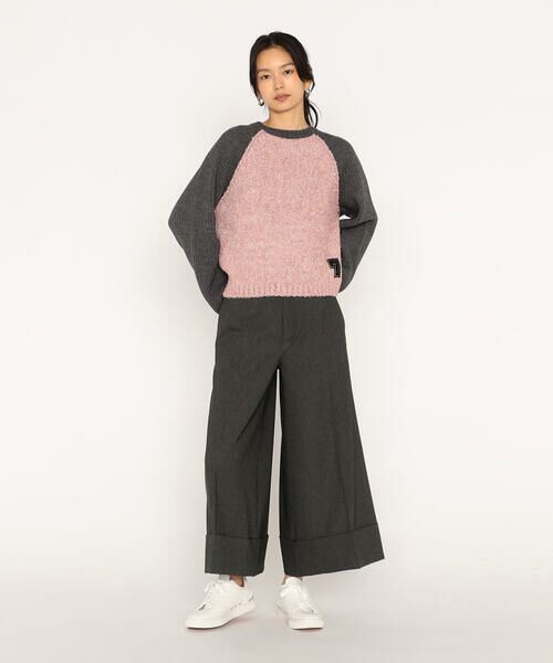 Precious Mild / プレシャスマイルド その他パンツ | 裾ダブル クロップドワイドパンツ | 詳細2