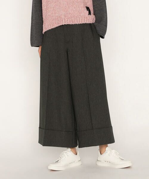 Precious Mild / プレシャスマイルド その他パンツ | 裾ダブル クロップドワイドパンツ | 詳細3