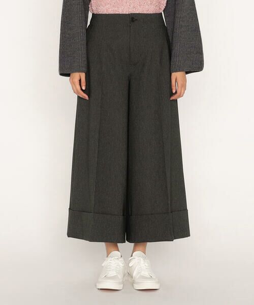 Precious Mild / プレシャスマイルド その他パンツ | 裾ダブル クロップドワイドパンツ | 詳細5