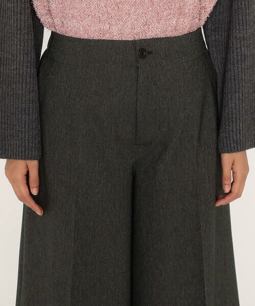 Precious Mild / プレシャスマイルド その他パンツ | 裾ダブル クロップドワイドパンツ | 詳細8