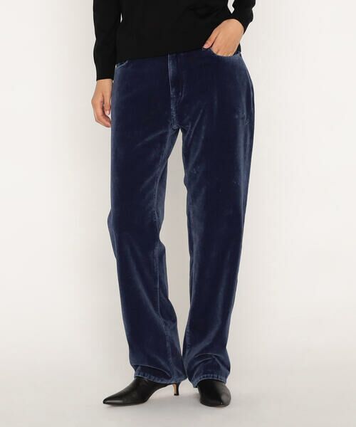 Precious Mild / プレシャスマイルド その他パンツ | インディゴベルベット パンツ | 詳細4