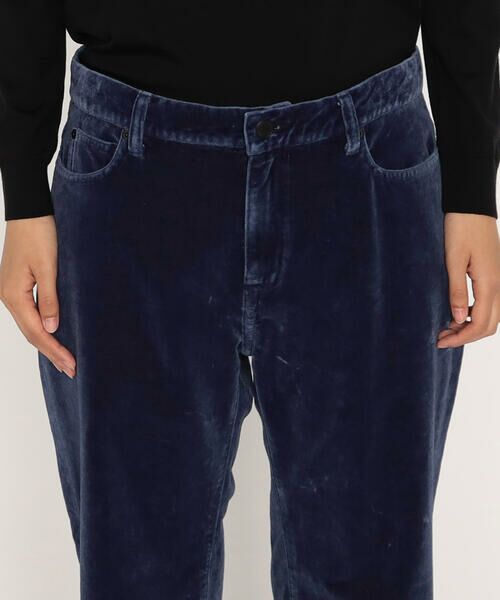 Precious Mild / プレシャスマイルド その他パンツ | インディゴベルベット パンツ | 詳細8