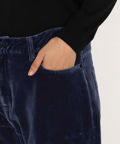 Precious Mild / プレシャスマイルド その他パンツ | インディゴベルベット パンツ | 詳細9