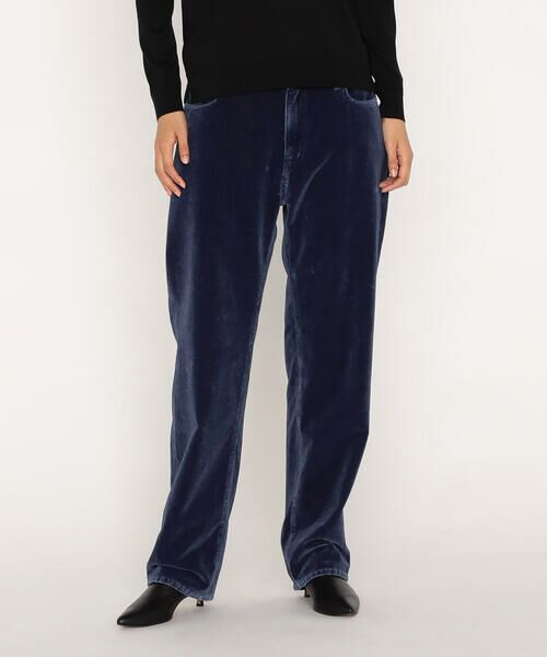 Precious Mild / プレシャスマイルド その他パンツ | インディゴベルベット パンツ(22:ブルー)