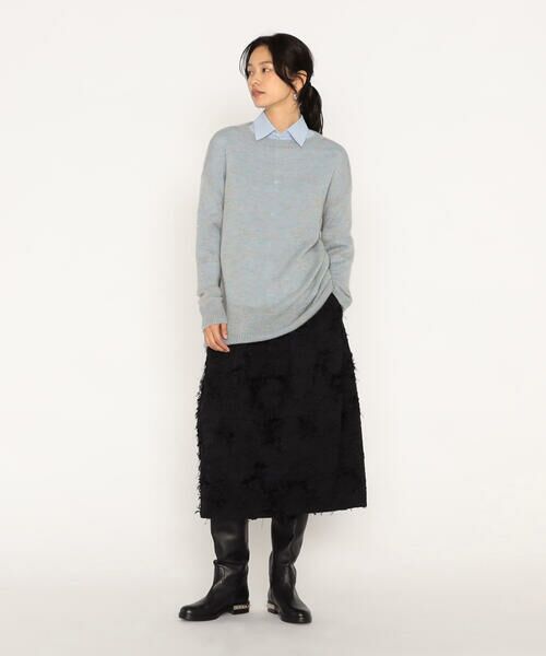 Precious Mild / プレシャスマイルド ロング・マキシ丈スカート | 〔 +サイズ 〕 ジャカード スカート | 詳細11