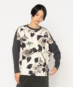 Precious Mild / プレシャスマイルド カットソー | ヴィンテージフラワープリント プルオーバー