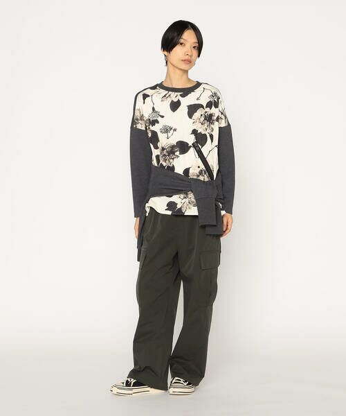 Precious Mild / プレシャスマイルド カットソー | ヴィンテージフラワープリント プルオーバー | 詳細2