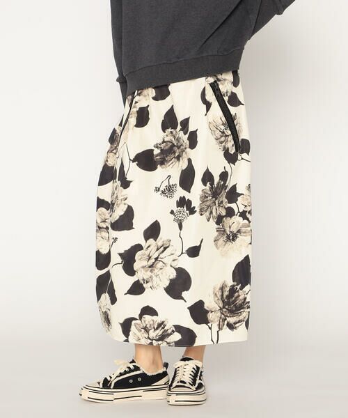 Precious Mild / プレシャスマイルド ロング・マキシ丈スカート | ヴィンテージフラワープリント スカート | 詳細3