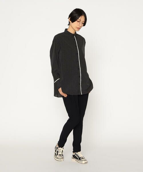 Precious Mild / プレシャスマイルド シャツ・ブラウス | マイクロドット プリントシャツ | 詳細1