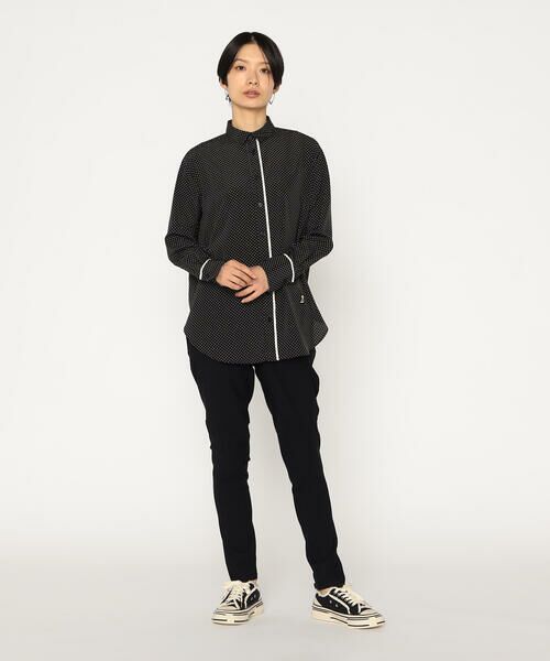 Precious Mild / プレシャスマイルド シャツ・ブラウス | マイクロドット プリントシャツ | 詳細2