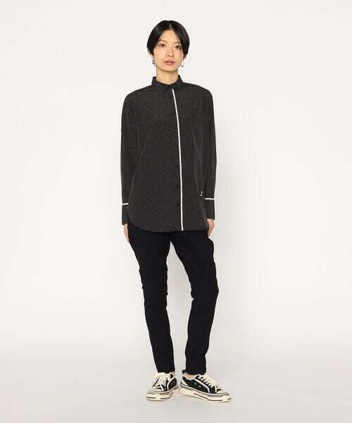 Precious Mild / プレシャスマイルド シャツ・ブラウス | マイクロドット プリントシャツ | 詳細3