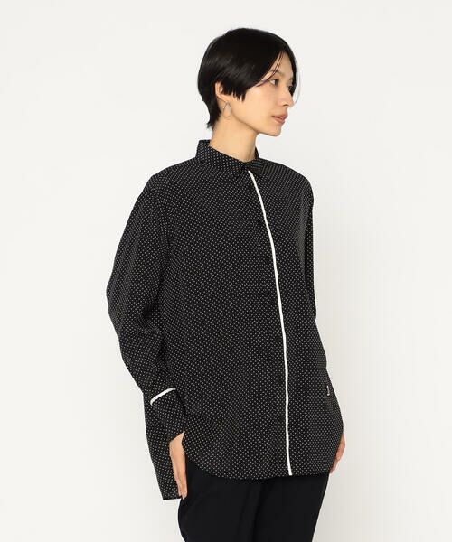 Precious Mild / プレシャスマイルド シャツ・ブラウス | マイクロドット プリントシャツ | 詳細5