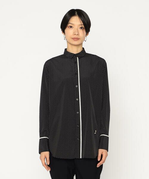 Precious Mild / プレシャスマイルド シャツ・ブラウス | マイクロドット プリントシャツ | 詳細6