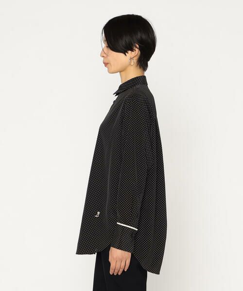 Precious Mild / プレシャスマイルド シャツ・ブラウス | マイクロドット プリントシャツ | 詳細7