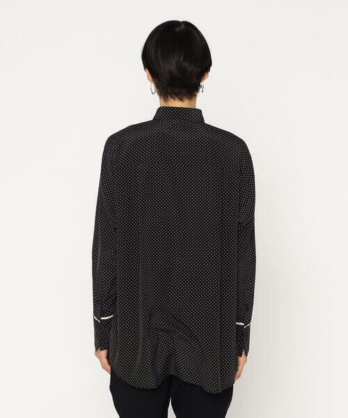 Precious Mild / プレシャスマイルド シャツ・ブラウス | マイクロドット プリントシャツ | 詳細8