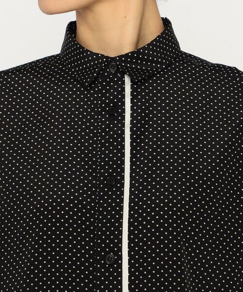 Precious Mild / プレシャスマイルド シャツ・ブラウス | マイクロドット プリントシャツ | 詳細9