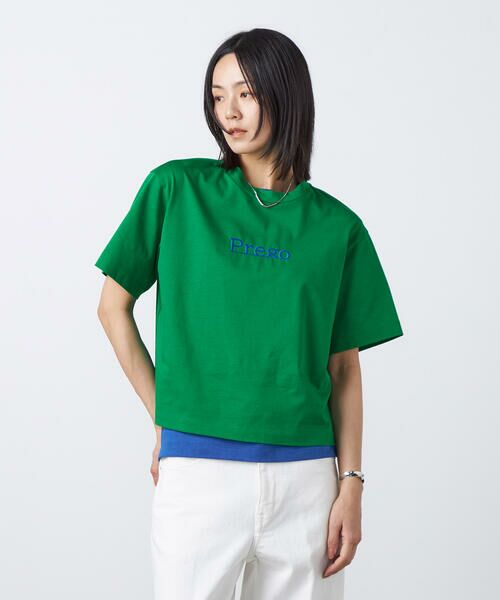 Precious Mild / プレシャスマイルド Tシャツ | ドライフィール天竺 PregoTシャツ（21:グリーン）