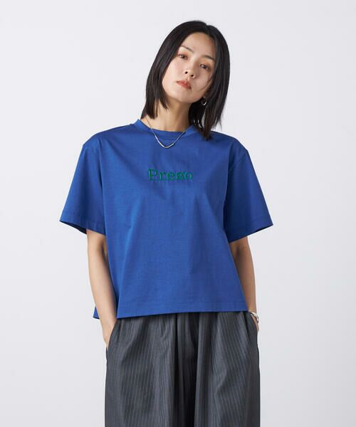 Precious Mild / プレシャスマイルド Tシャツ | ドライフィール天竺 PregoTシャツ（22:ブルー）