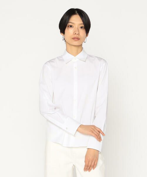 Precious Mild / プレシャスマイルド シャツ・ブラウス | コットンストレッチ ベーシックシャツ | 詳細1