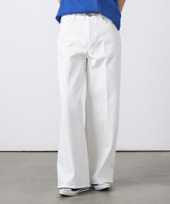 Precious Mild / プレシャスマイルド デニムパンツ | 12OZホワイトデニム ワイドパンツ