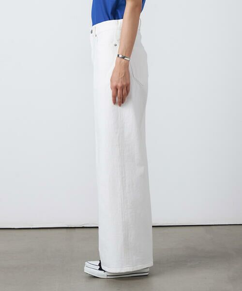 Precious Mild / プレシャスマイルド デニムパンツ | 12OZホワイトデニム ワイドパンツ | 詳細9