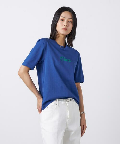 Precious Mild / プレシャスマイルド Tシャツ | 〔 +サイズ 〕 ドライフィール天竺 Ciao！Tシャツ（22:ブルー）