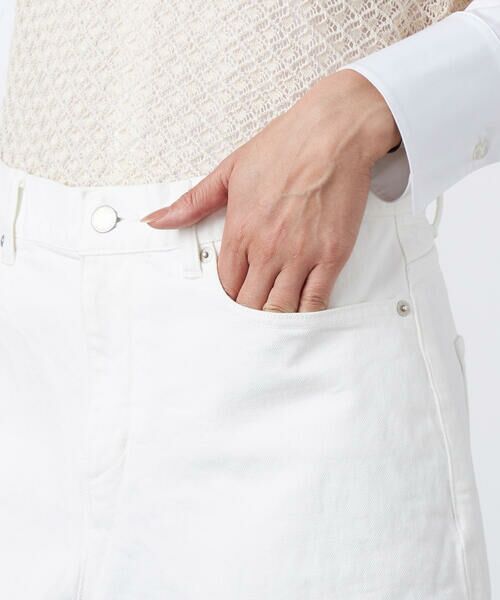 Precious Mild / プレシャスマイルド その他パンツ | 〔 +サイズ 〕 12OZホワイトデニム バミューダパンツ | 詳細11