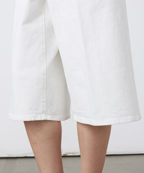 Precious Mild / プレシャスマイルド その他パンツ | 〔 +サイズ 〕 12OZホワイトデニム バミューダパンツ | 詳細13