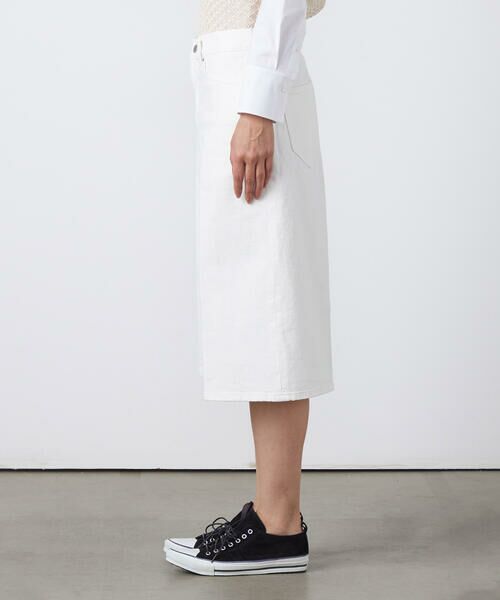 Precious Mild / プレシャスマイルド その他パンツ | 〔 +サイズ 〕 12OZホワイトデニム バミューダパンツ | 詳細7