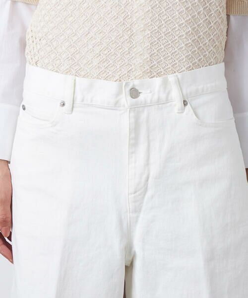 Precious Mild / プレシャスマイルド その他パンツ | 〔 +サイズ 〕 12OZホワイトデニム バミューダパンツ | 詳細9