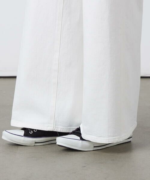 Precious Mild / プレシャスマイルド デニムパンツ | 〔 +サイズ 〕 12OZホワイトデニム ワイドパンツ | 詳細15