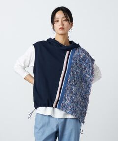 Precious Mild / プレシャスマイルド カットソー | ブルーツイード フーディーベスト